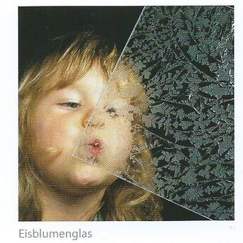 Eisblumenglas