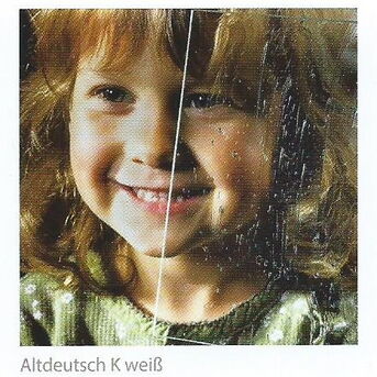 Altdeutsch K Weiß